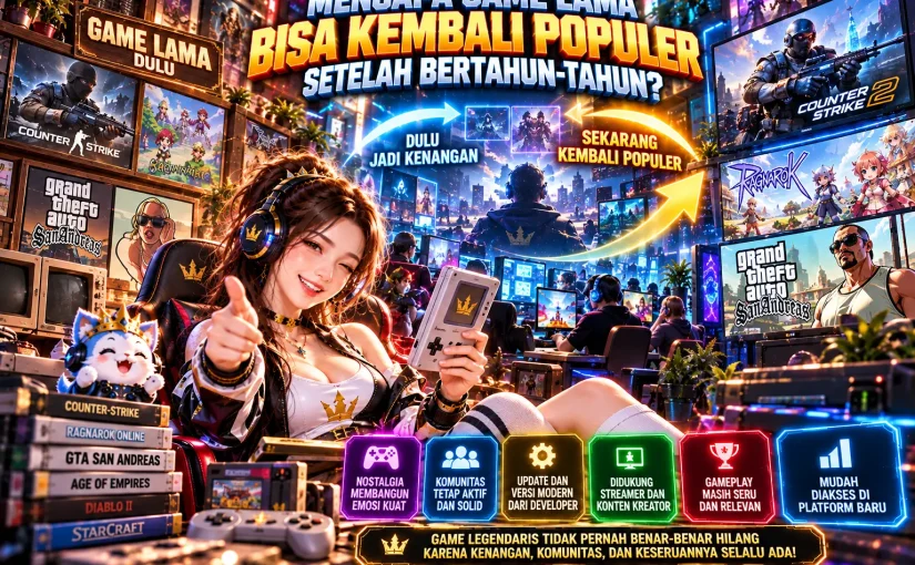 Mengapa Game Lama Bisa Kembali Populer Setelah Bertahun-Tahun?